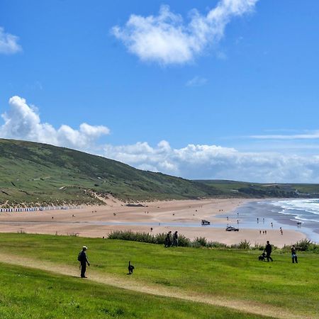 Finest Retreats - Ocean Lookout - Luxury Woolacombe Beach Apartment With Sea Views Kültér fotó