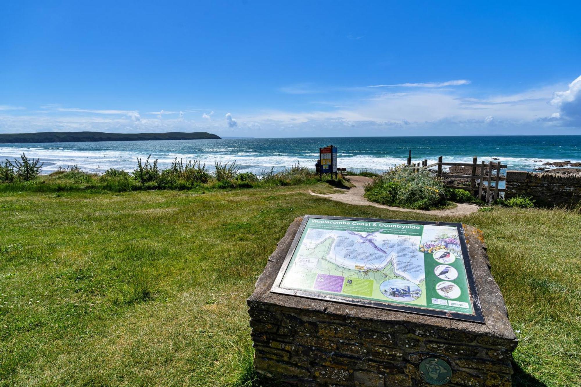 Finest Retreats - Ocean Lookout - Luxury Woolacombe Beach Apartment With Sea Views Kültér fotó
