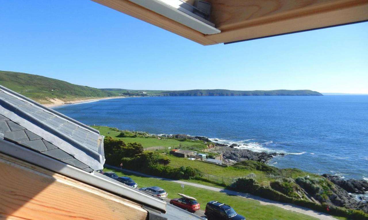 Finest Retreats - Ocean Lookout - Luxury Woolacombe Beach Apartment With Sea Views Kültér fotó